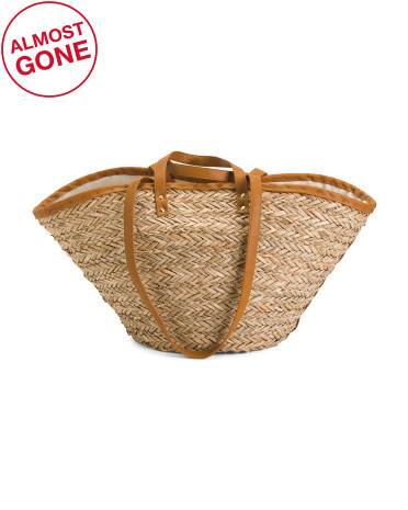 Straw Terra Tote | TJ Maxx