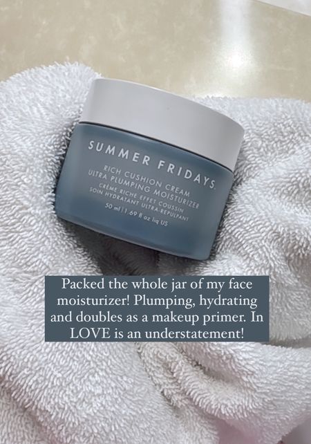 Really loving this product! Packed the whole jar! 

Plumps, hydrates and doubles as a primer. I use morning and night. OBSESSED & priced well.

Moisturizer. Skin care. Anti aging. 
@sephora @summerfridays #ad


#LTKbeauty #LTKover40 #LTKstyletip