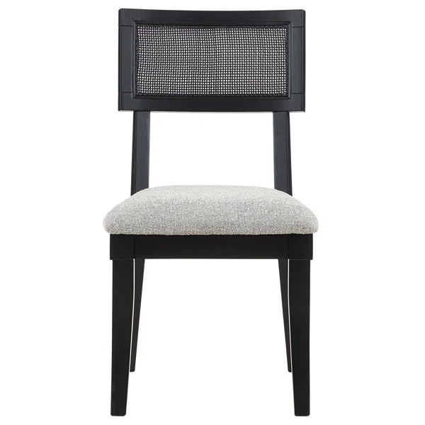 Ariani Solid Wood Upholstered Cushion Dining Chair | Wayfair North America