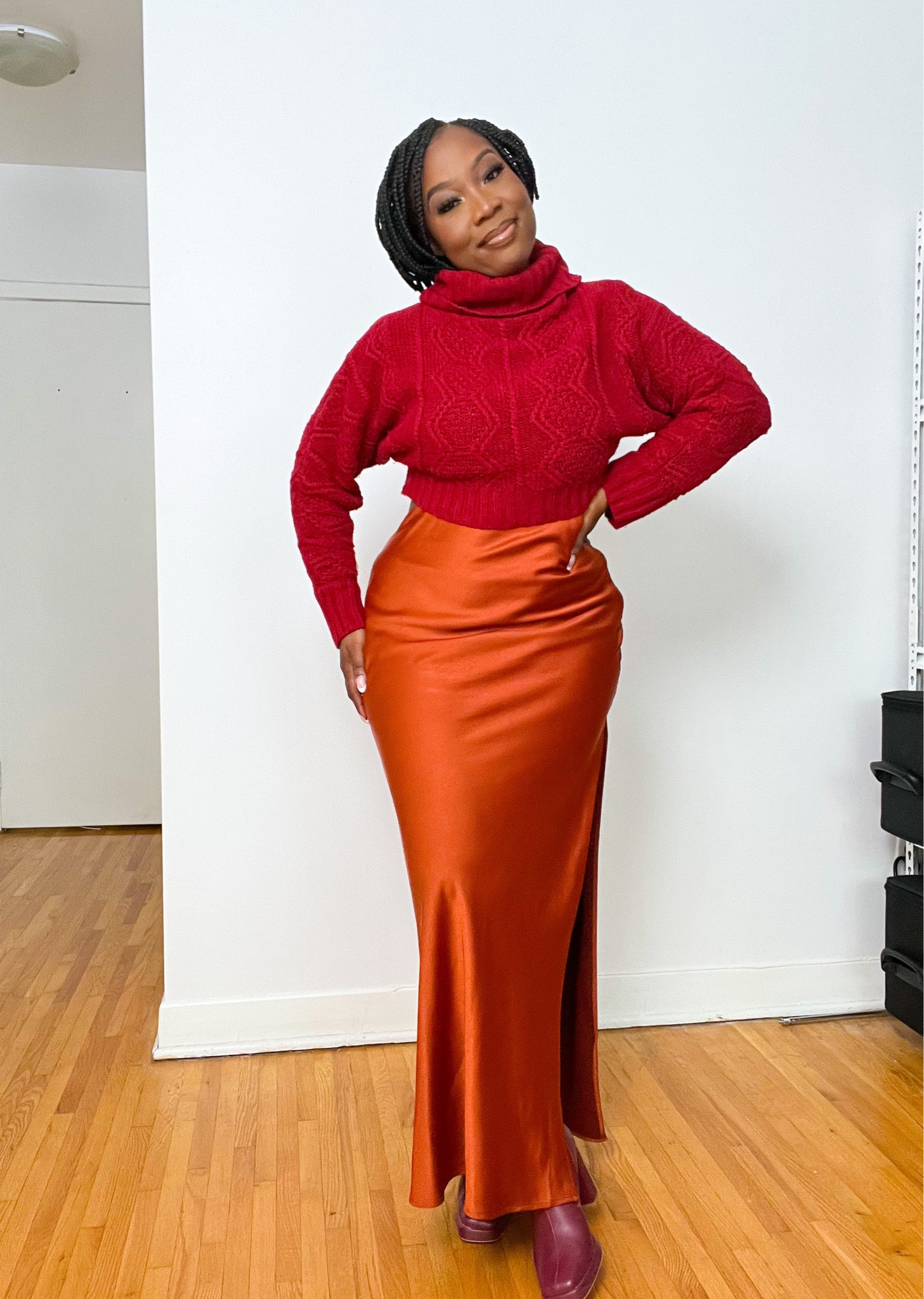 I love styling my sexy slip dresses with a sweater during the colder months. 

#LTKSeasonal #LTKmidsize #LTKstyletip