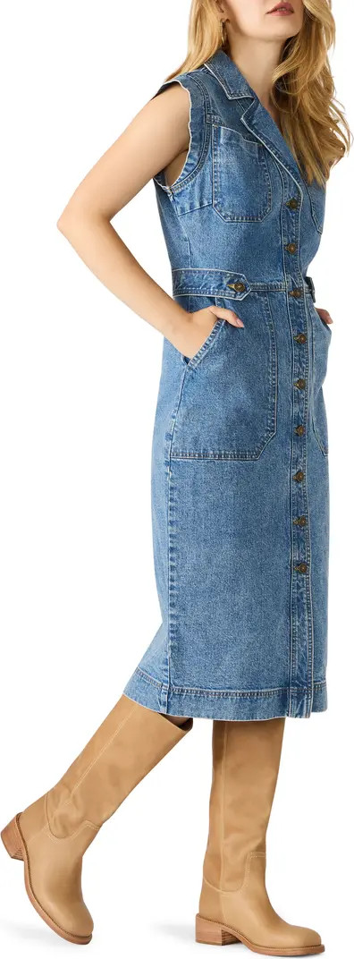 Julieta Denim Midi Dress | Nordstrom