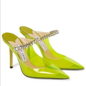 Jimmy choo bing pvc heels | Poshmark