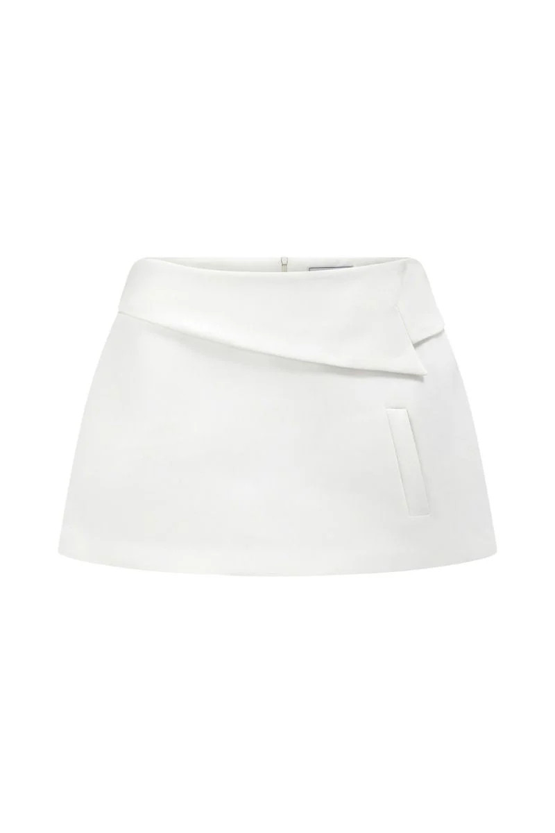 ONTARIO SKIRT IN WHITE | Arti Apparel | CULT MIA | CULT MIA UK LTD