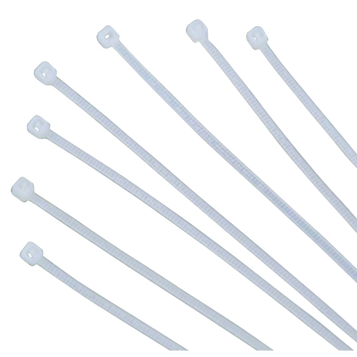 Tripp Lite 7.5-In. Nylon Zip Ties, 100 Pack, P352-07N-100 in Gray | Target