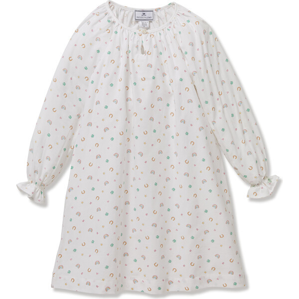 Girls Delphine Nightgown in Good Luck Charms | Maisonette