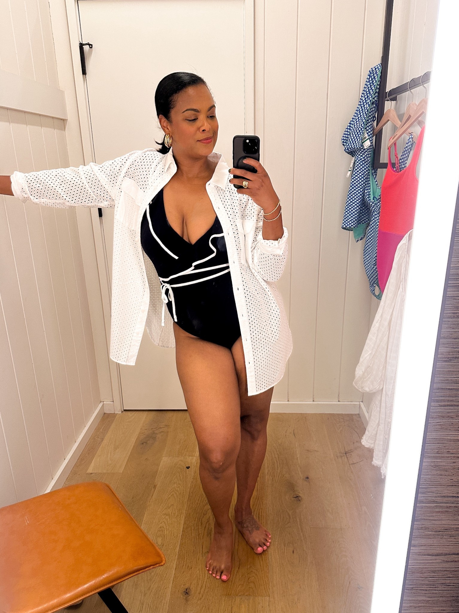 Tommy Bahama swimsuit try-on for a postpartum mom bod! Love this sexy one piece suit that hugs all of the right places. Quality is 👌🏾


#LTKMidsize #LTKSwim #LTKSeasonal
