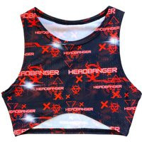 Headbanger | Underboob Sporty Crop Top, Women's Festival Rave Top | Etsy (US)
