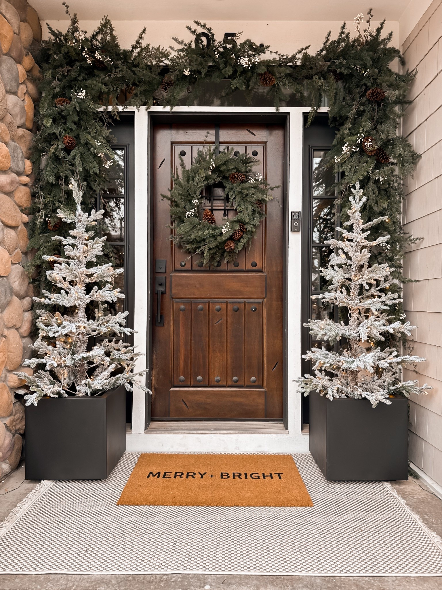 Front porch is coming along! Things my favsoite garland. It’s 10ft long and looks so full and natural! Still need to add twinkle lights & maybe lanterns! 

#LTKHoliday #LTKHome #LTKSeasonal