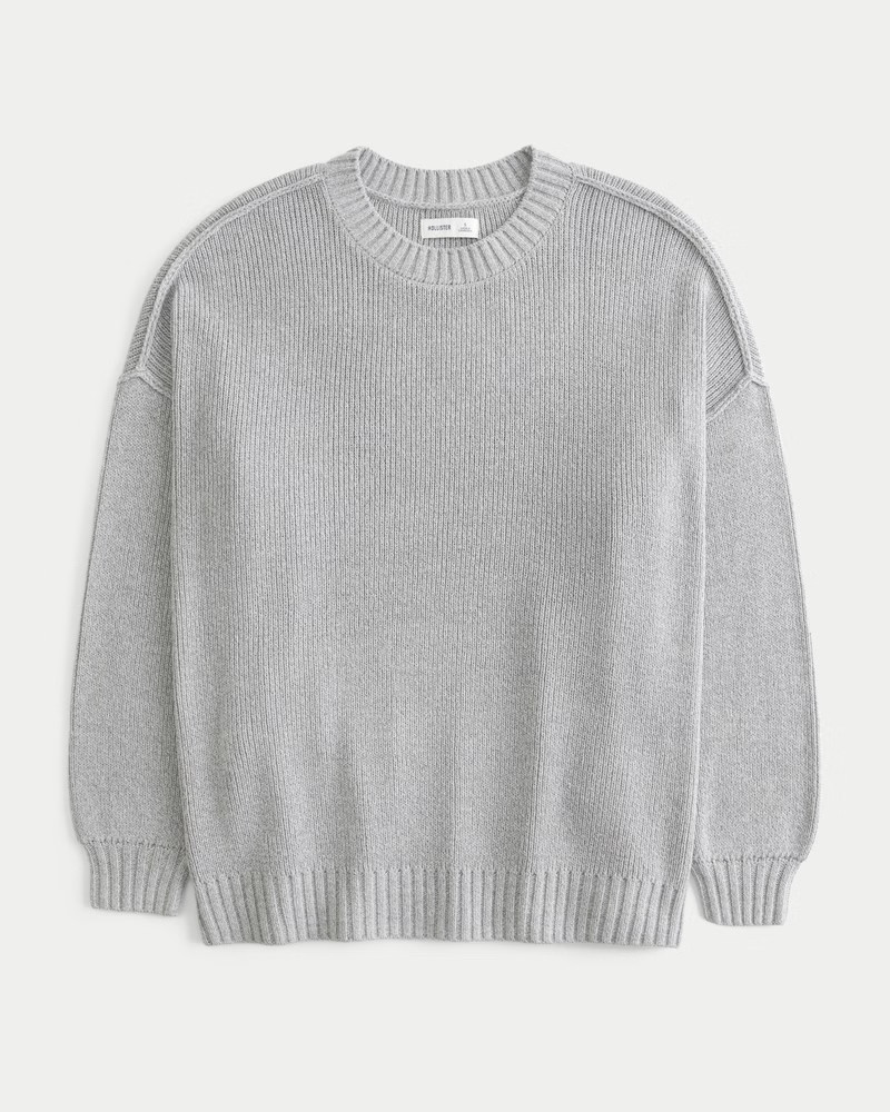 Oversized Crew Sweater | Hollister (US)