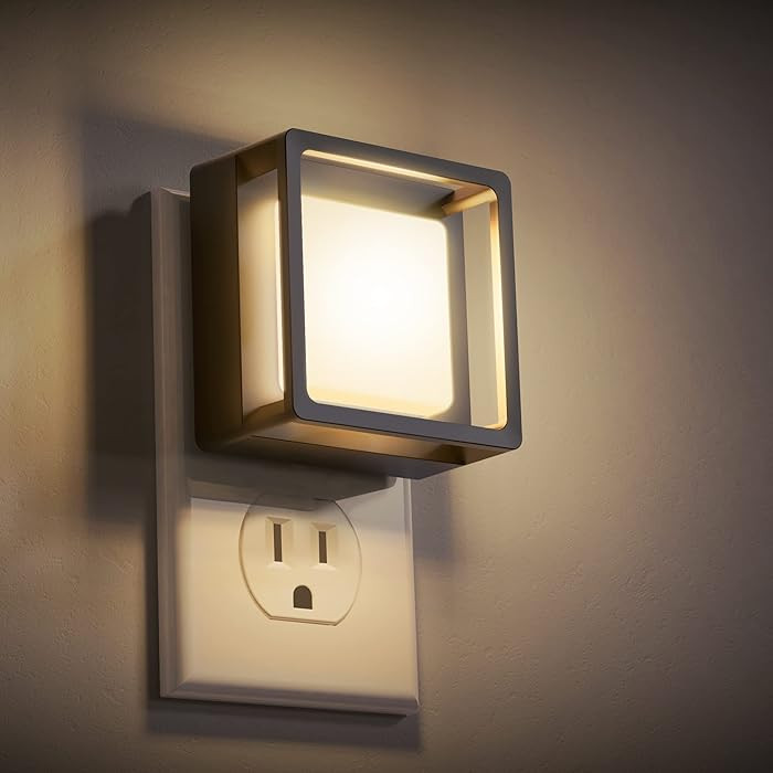 LED Night Light, Night Lights Plug Into Wall [2 Pack] with Dusk-to-Dawn Sensor, Dimmable Nightlig... | Amazon (US)