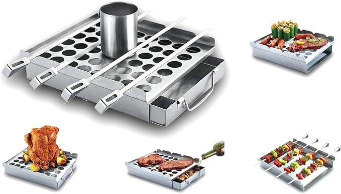 BBQ-Aid - Ultimate 5-in-1 Smoker Set - Professional Grade Grilling Tool - Make Great Tasting Barb... | Amazon (US)