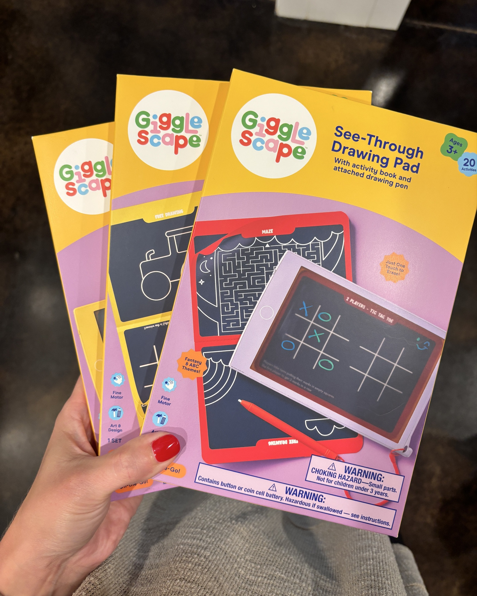 Target FTW! Cutest little on the go boards with different games! Great for dinner or car rides! 