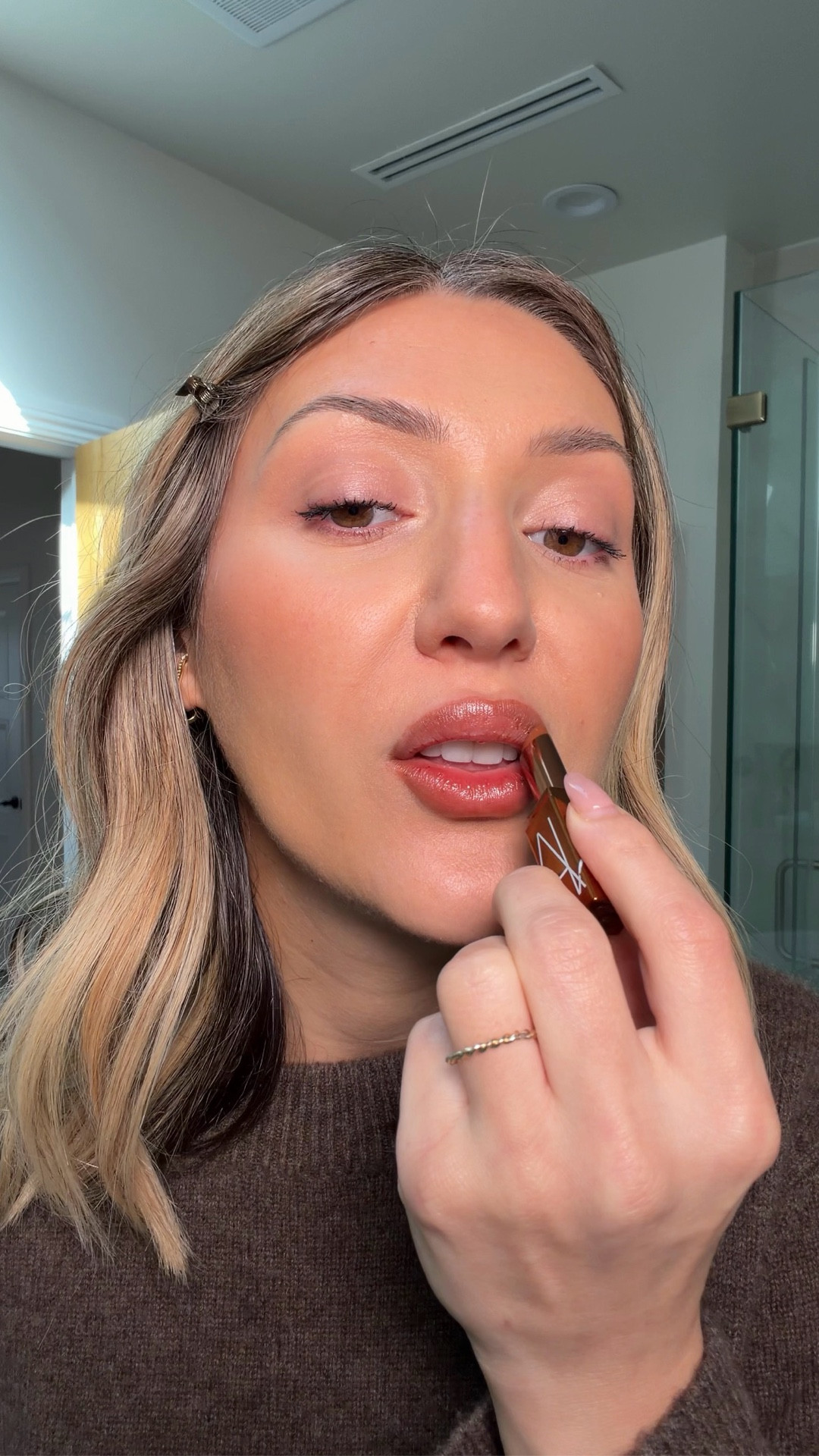 GRWM! Sharing some of my favorite makeup products 

Brow gel TAUPE but I recommend clear. Best brow gel! Actually makes my brows look laminated and stay in place.
Eyeshadow stick shade STRAPLESS 
tubing mascara in black 
Vanilla creme fragrance 
Sacheu lip stain SHADE HAYZEL love! 
NARS tinted lip balm shade LAGUNA 

Makeup GRWM 
Valentines makeup 
Date night makeup 
Sephora 
Daytime makeup 
Clean girl makeup 
Skinlike makeup 
Ulta 

#LTKgrwm #LTKselfcare #LTKValentine