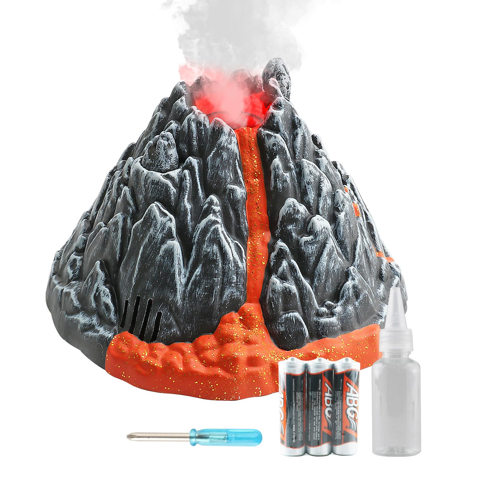 DINOBROS Volcano Toy for Kids 3-5, Mist-spouting Volcano Model with Dinosaur Sounds, Simulated Vo... | Amazon (US)