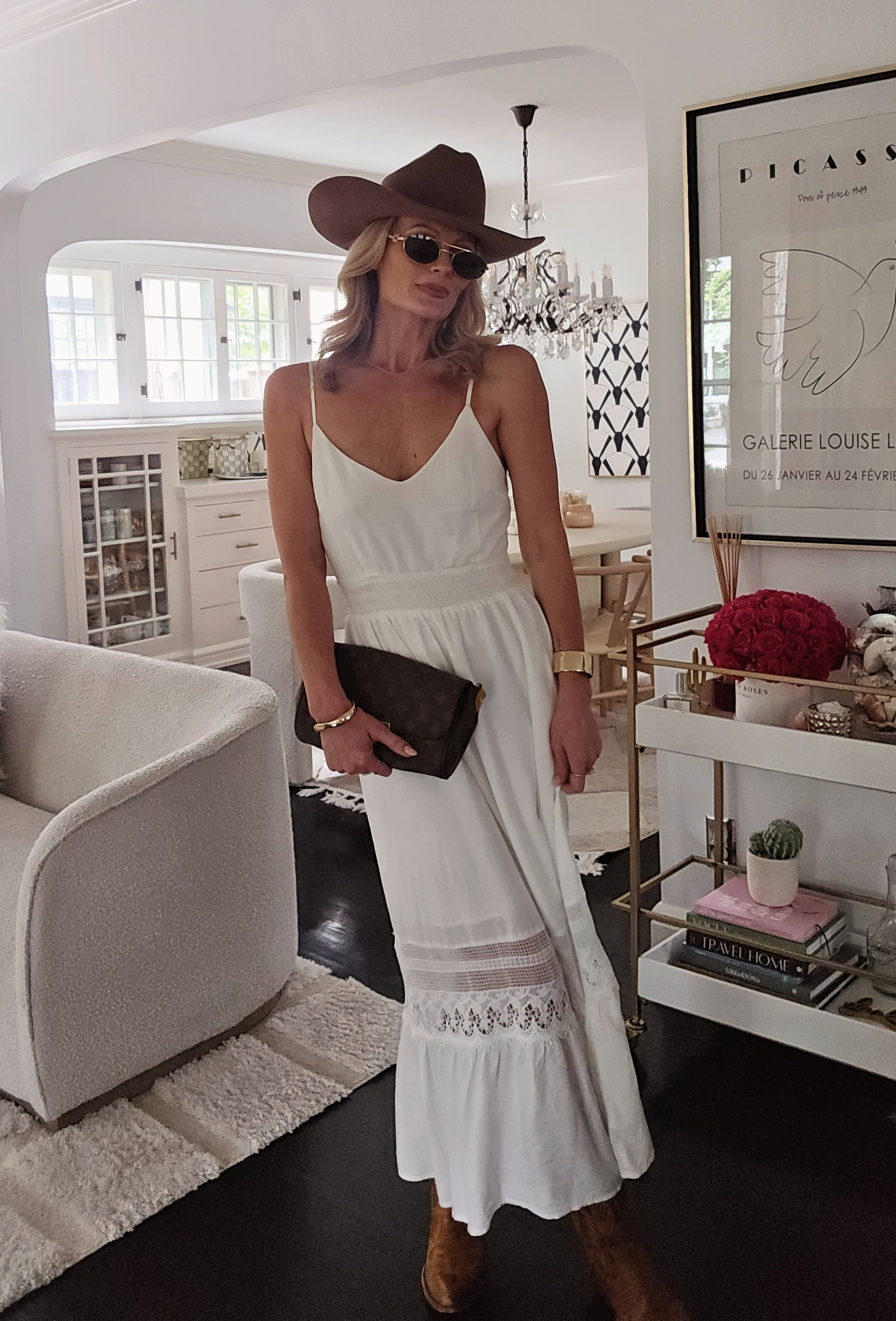 Perfect white dress for all the summer festivities! 

#LTKootd
