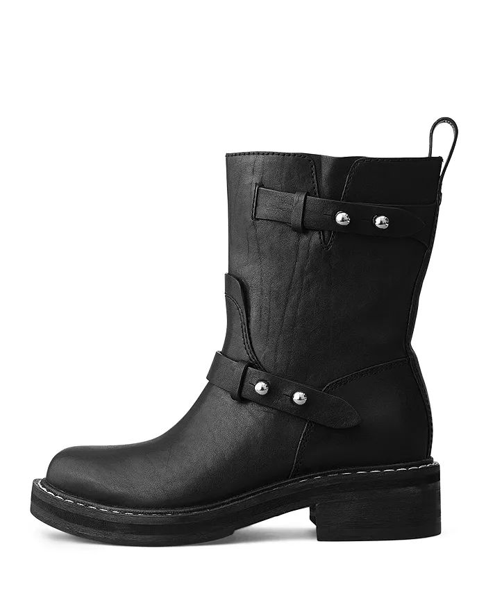 Women's RB Moto Studded Pull On Boots | Bloomingdale's (US)
