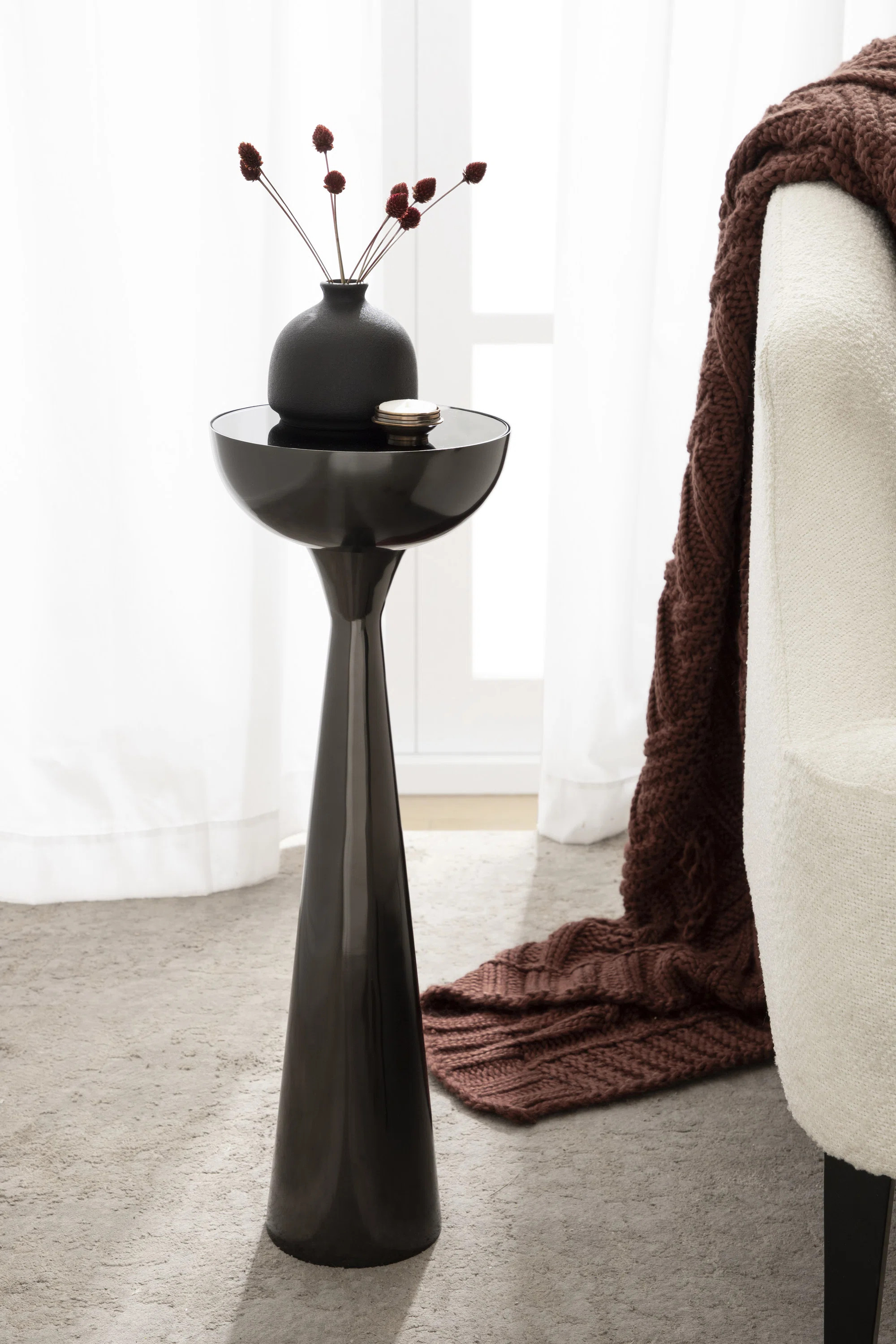 Estaban Pedestal End Table | Wayfair North America