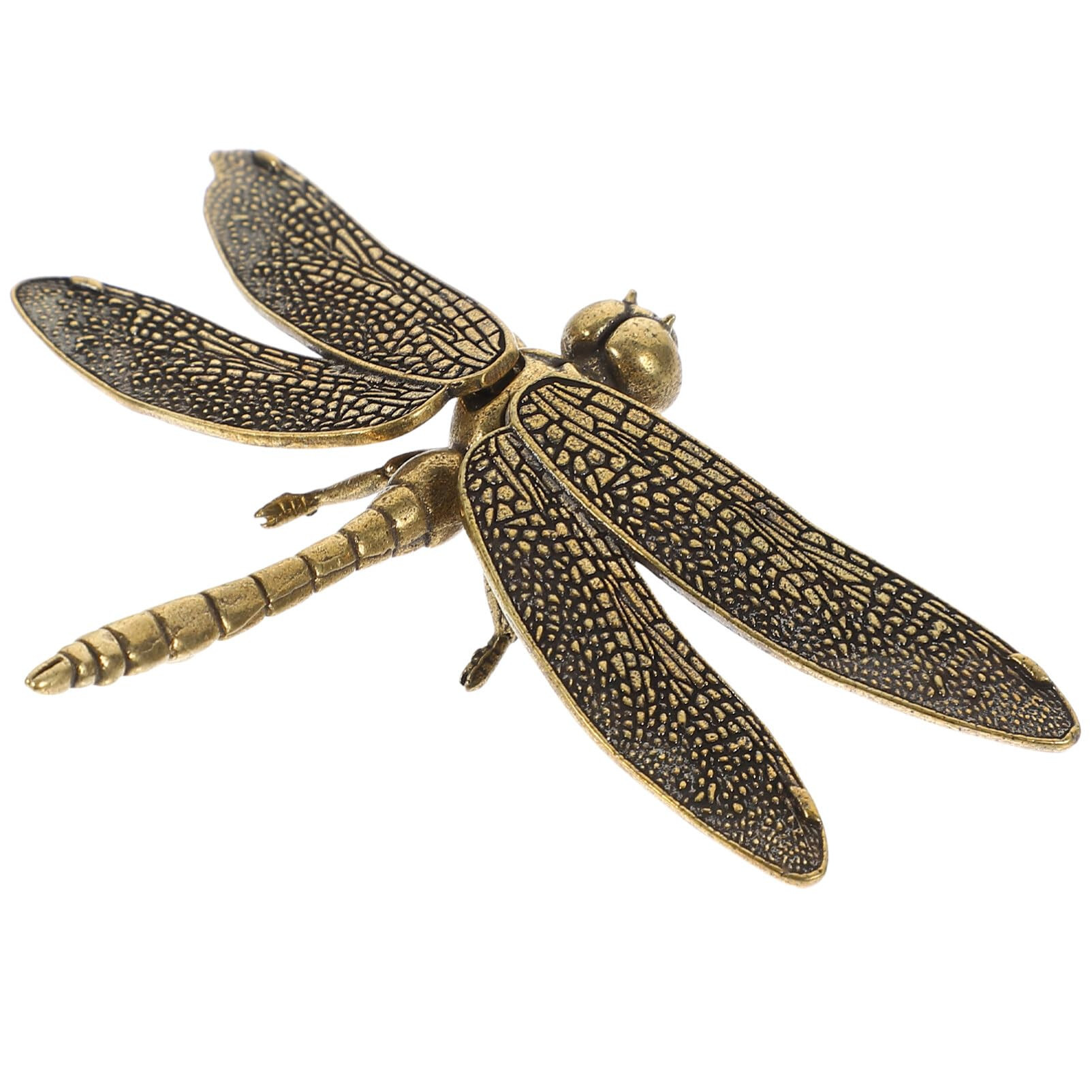 Light House Decorations for Home Mini Brass Dragonfly Figurine Small Vintage Animal Tiny Retro Dr... | Amazon (US)