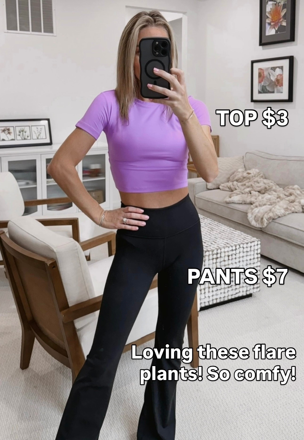 Athleisure ootd! Loving these flare pants! So cute and comfy!

#Walmart #WalmartPartner #WalmartFinds 

#LTKFallSale #LTKStyleTip #LTKSeasonal