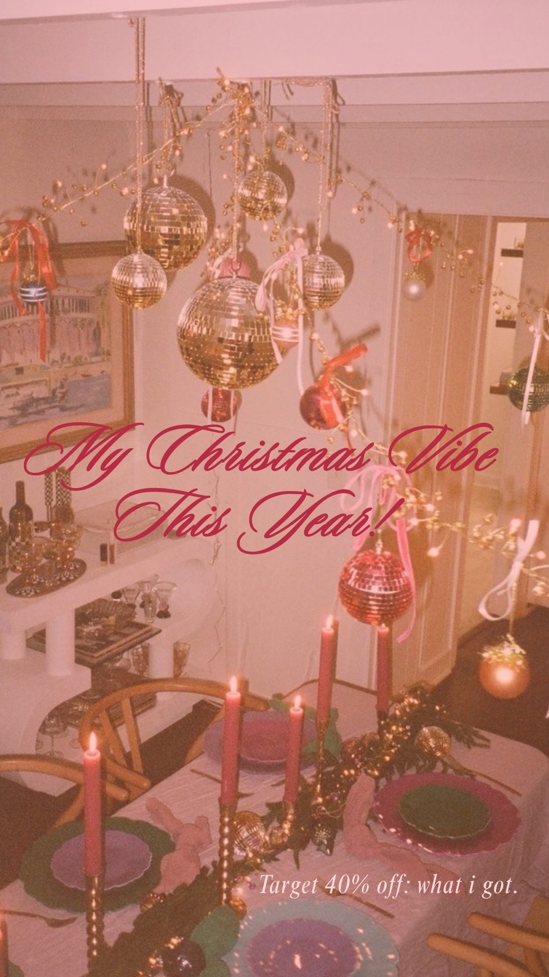 A COLORFUL CHRISTMAS AROUND HERE. 🎀🪩🎄🍑✨

target has 40% almost all of their christmas decor and they had some realllyyyy cute stuff. linking everything i got! 

#LTKSeasonal #LTKFamily #LTKHoliday