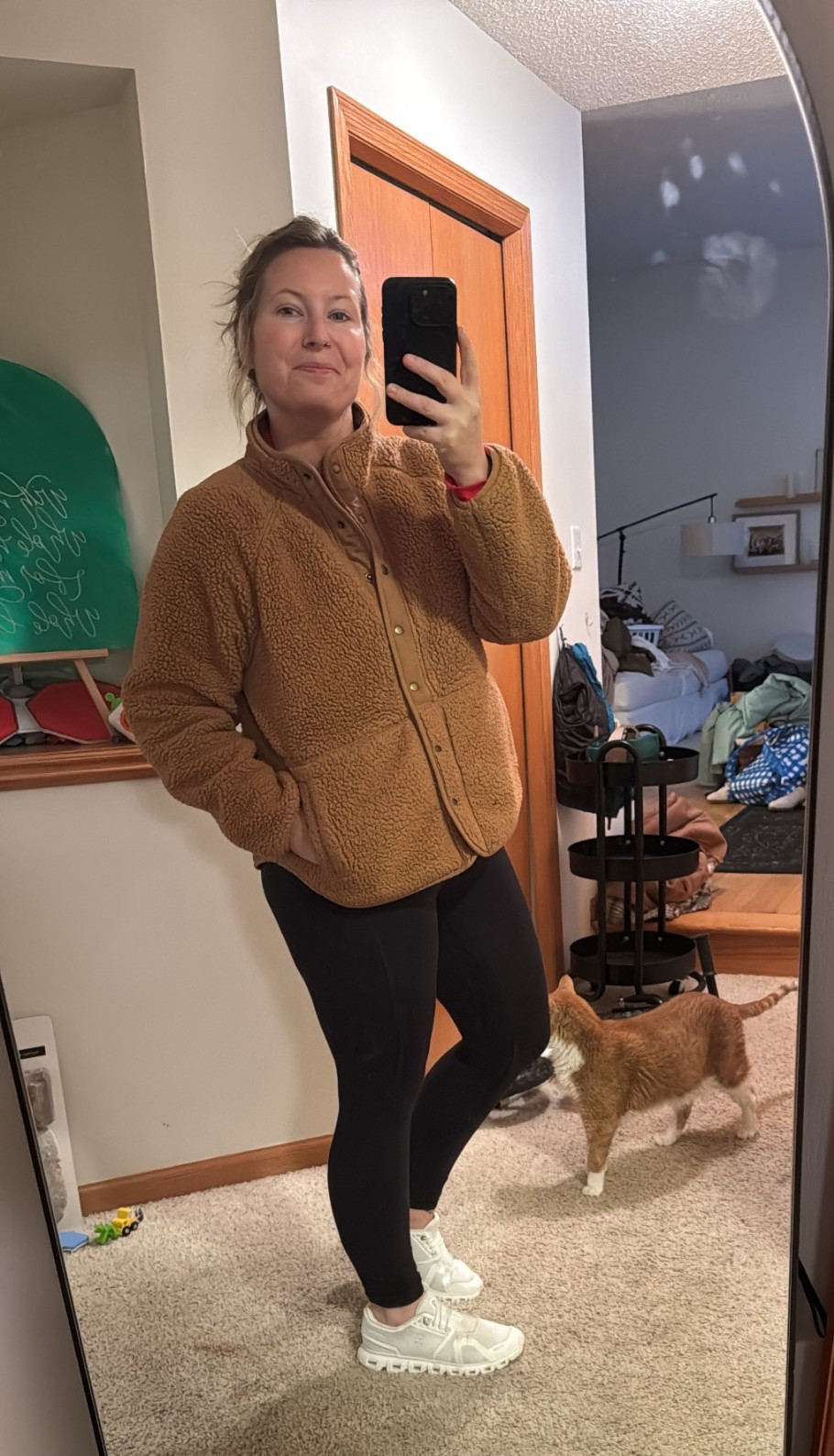 I’ve looked everywhere for a teddy jacket and finally found one at the thrift store!!