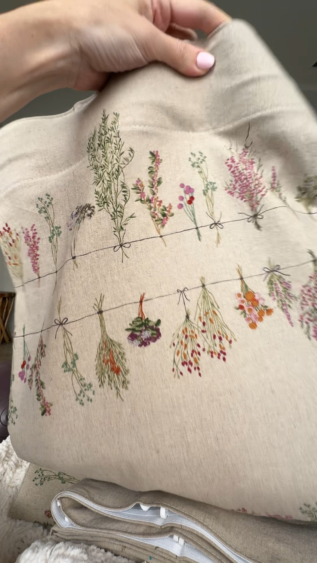 Beautiful natural linen curtains I used for my nursery for baby girl. #curtains #nurserydecor 

#LTKHome #LTKBaby #LTKBump