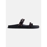 No Boundaries Women's Double Strap Footbed Sandals | Walmart (US)
