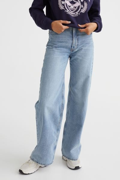 Wide High Jeans | H&M (US + CA)