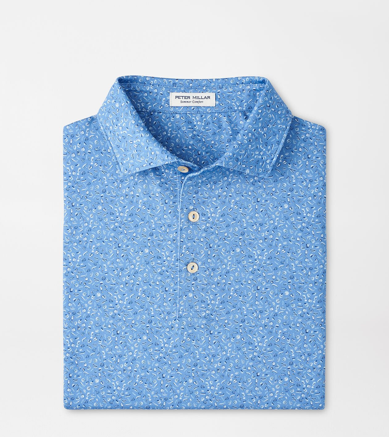Champagne And Caviar Performance Jersey Polo | Peter Millar