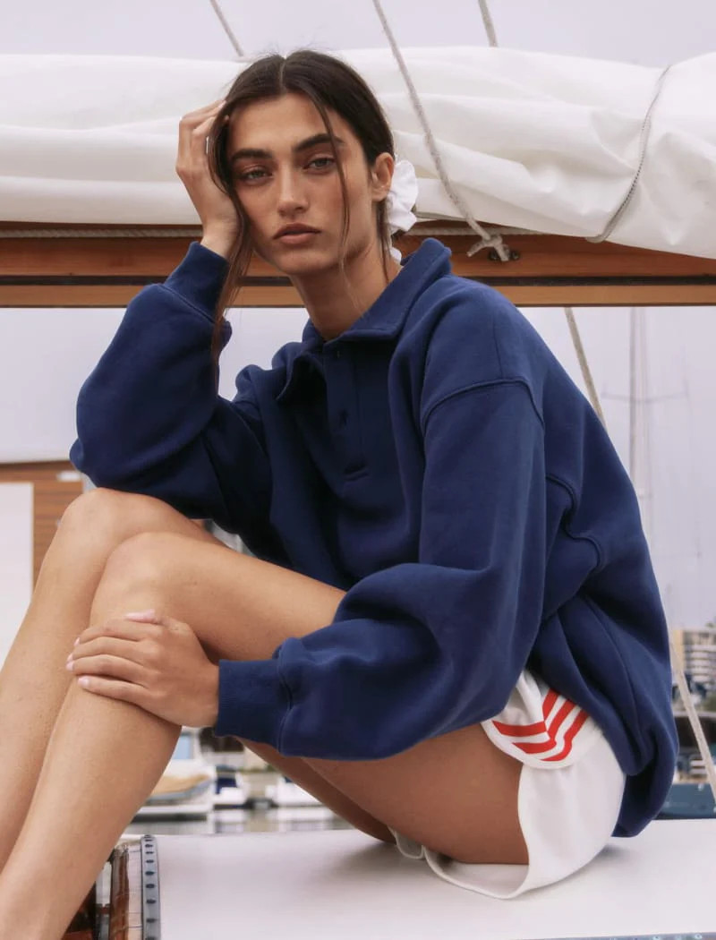 Airport Sweatshirt | Navy | Rumored