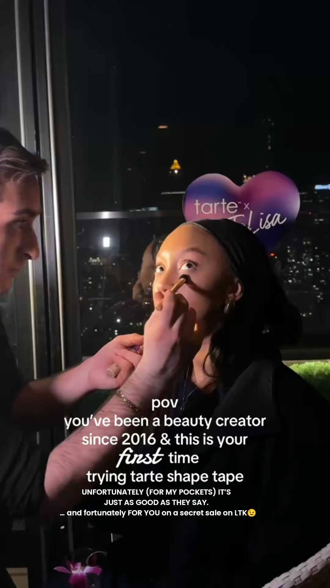 THE KEY IS HYDRATION for the OG formula or GET THE CREAMY formula for more blend time during application/my dry skin girls👏🏽 

SALE ENDED TUHHHMORROW 🙂‍↔️ 
this tarte shape tape + powder duo refreshed my undereyes without cracking up… i mean you can see the material! But don’t take my word for it snag it on sale this week only on LTK 

#LTKSaleAlert #LTKBeauty #LTKSpringSale