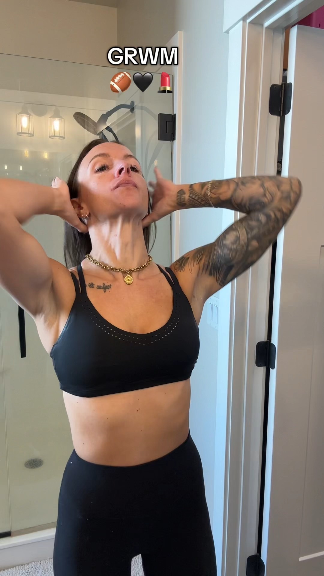 GRWM for the gym, football playoffs & Saturday errands 

@sephora sale is LIVE- I linked all my must haves! 



#LTKWorkwear #LTKBeauty #LTKActive