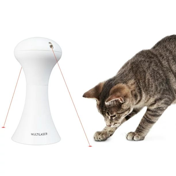 Premier Pet Automatic Multi-Laser Cat Toy - Interactive, Rotating Lasers | Walmart (US)