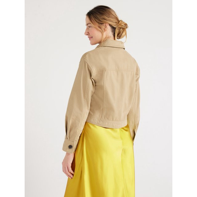 Free Assembly Women's Utility Jacket, Sizes XS-XXXL | Walmart (US)