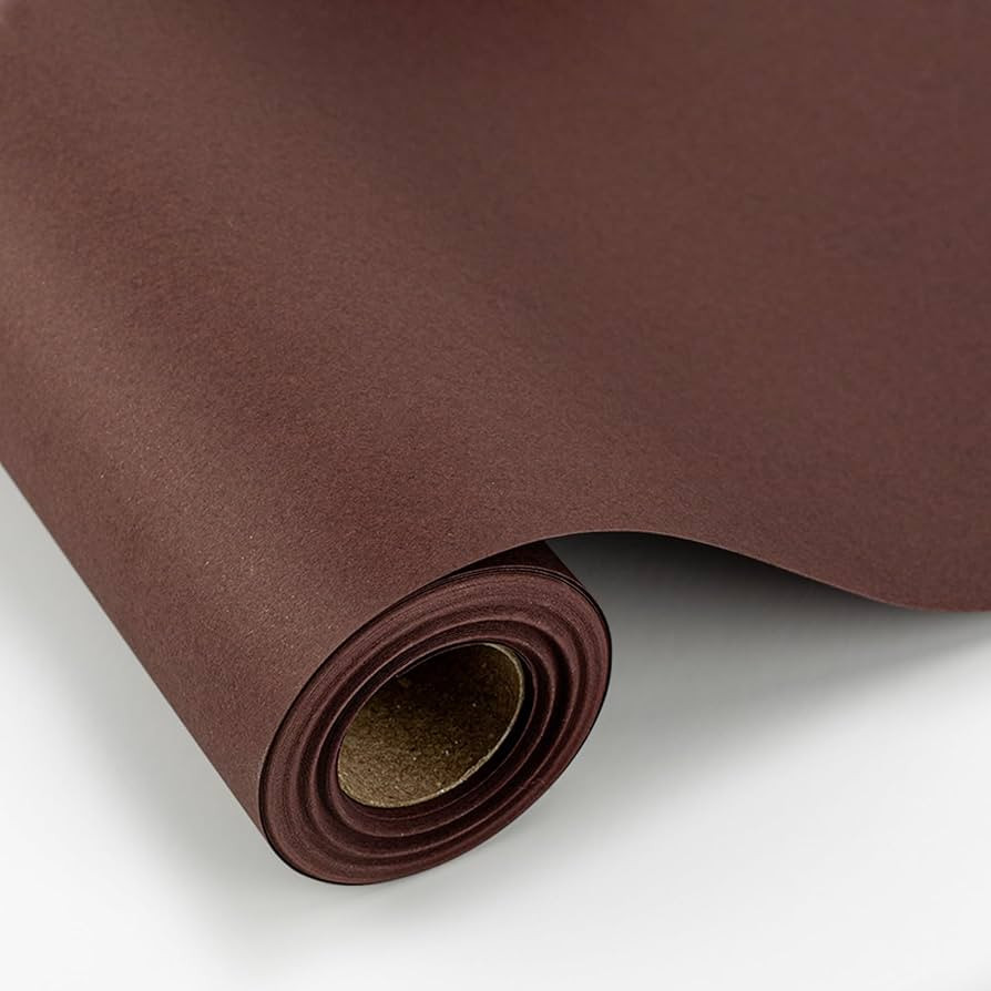 Merture Kraft Wrapping Paper Roll, Coffee Brown Gift Wrap - 17 In X 32.8 Ft Paper for Christmas, ... | Amazon (US)