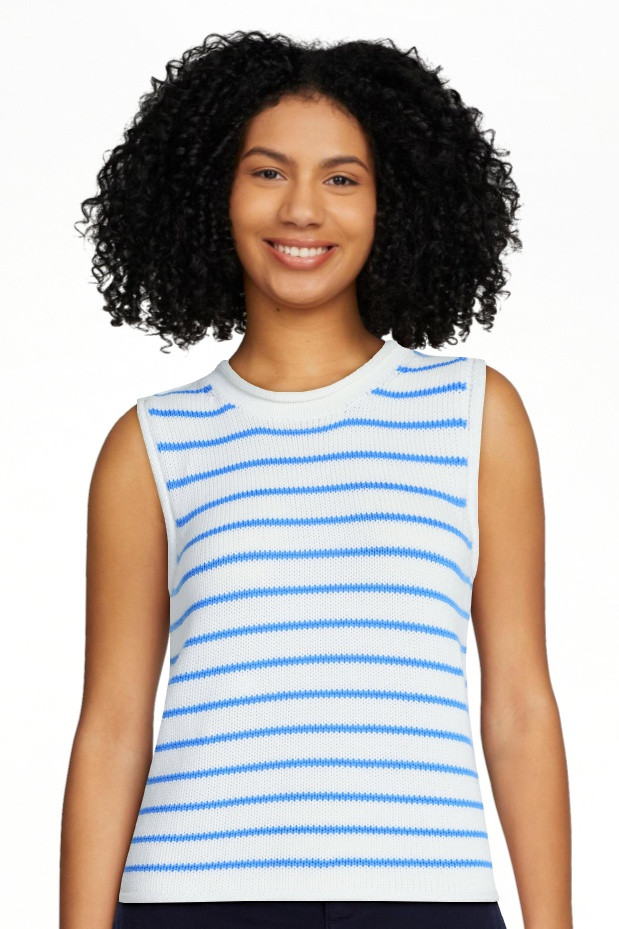 Free Assembly Women's Roll Neck Cotton Sweater Shell, Lightweight, Sizes XS-XXL | Walmart (US)