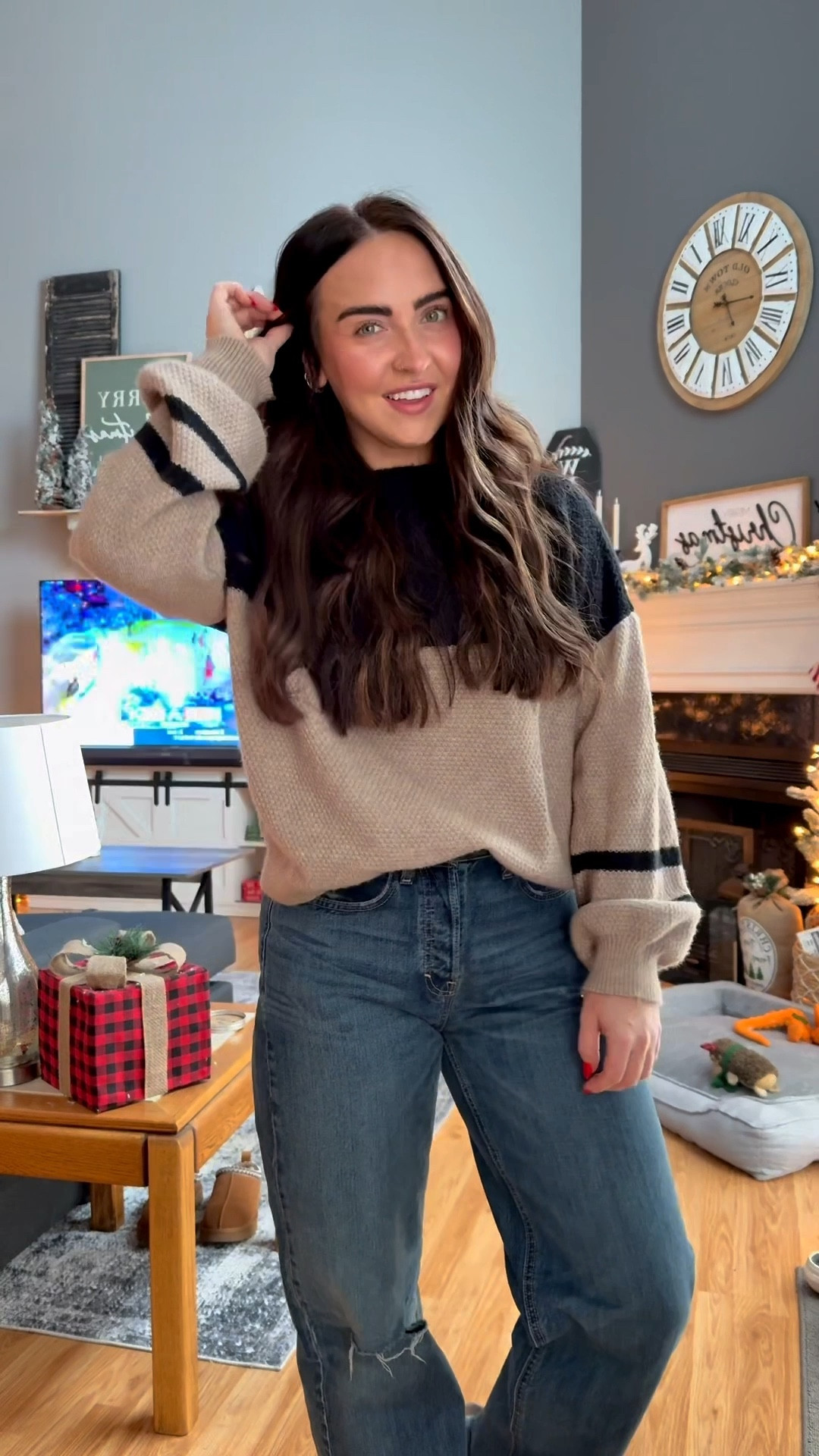 This is the softest sweater and so cozy !! #ootd #target #sweaters #casualstyle 

#LTKSeasonal #LTKFindsUnder50 #LTKHoliday