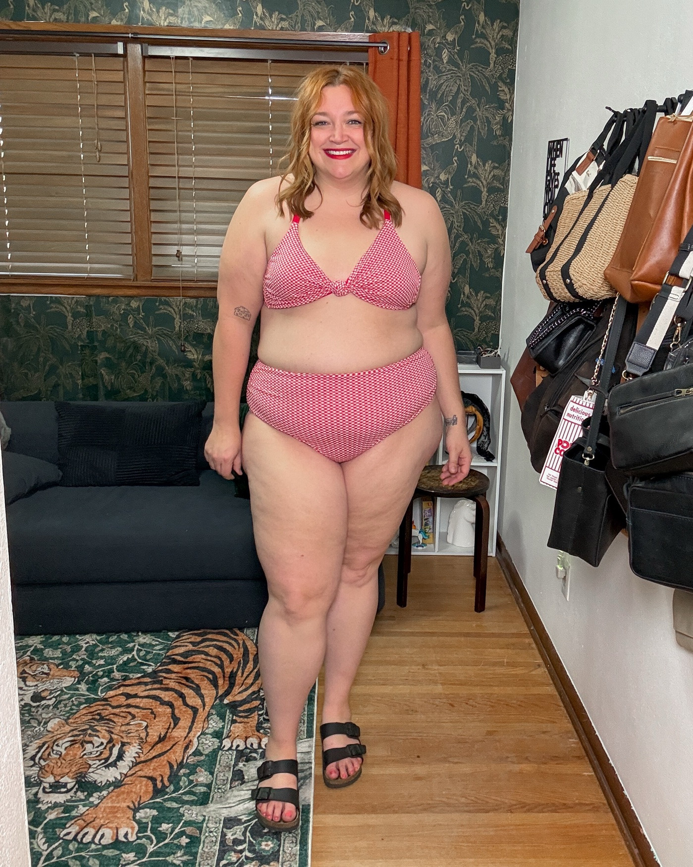 Currently my favorite bikini 
1X top as a 16/18
2X bottom as 18/20
Tara15 to save

#LTKPlusSize #LTKMidsize #LTKSwim