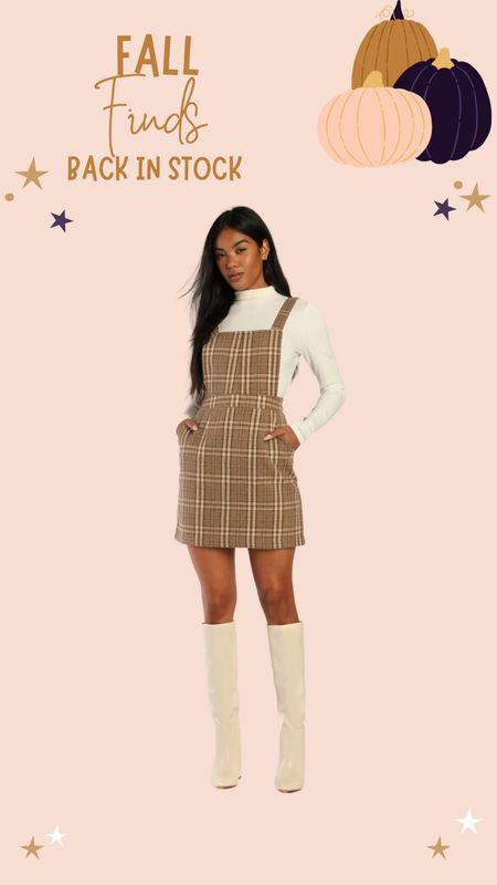 Adorable plaid mini dress! Perfect for a trip to the pumpkin patch this year!

Fall outfits
Plaid skirts
White boots

#LTKHolidaySale #LTKGiftGuide #LTKHoliday