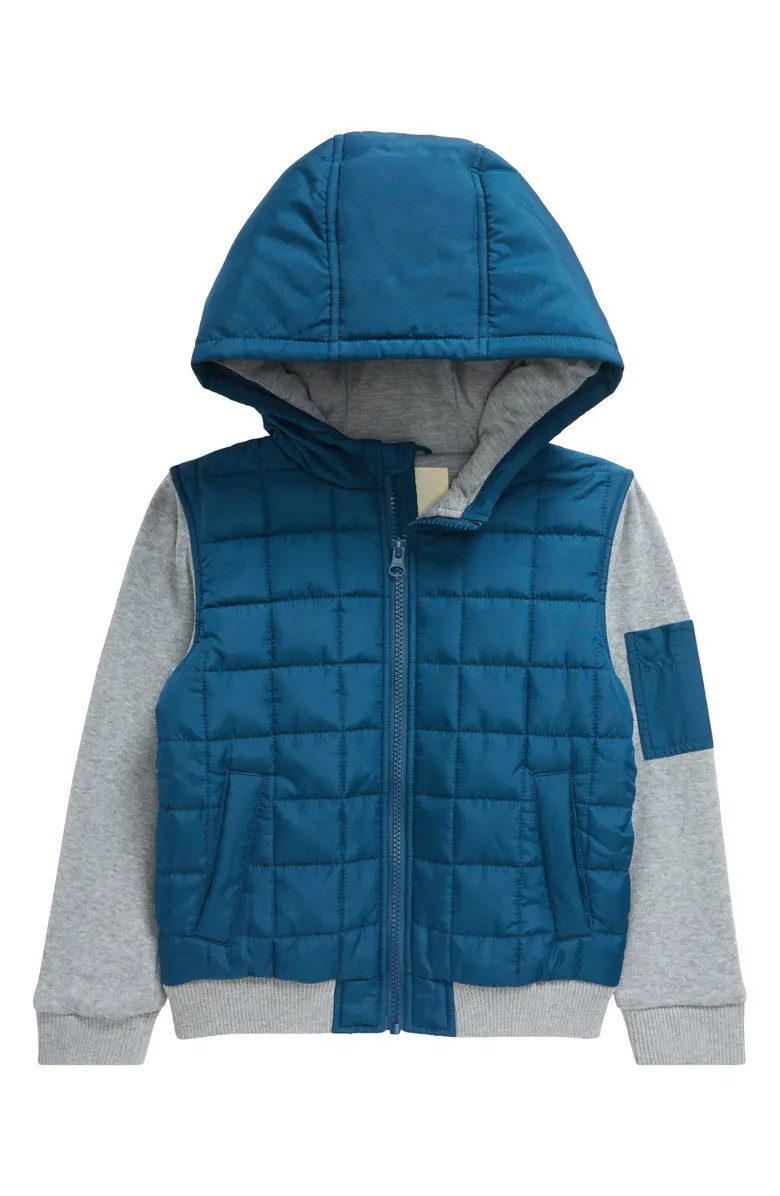 Kids' Summit Crest Mixed Media JacketTucker + TateToddler, Little Boy & Big Boy | Nordstrom