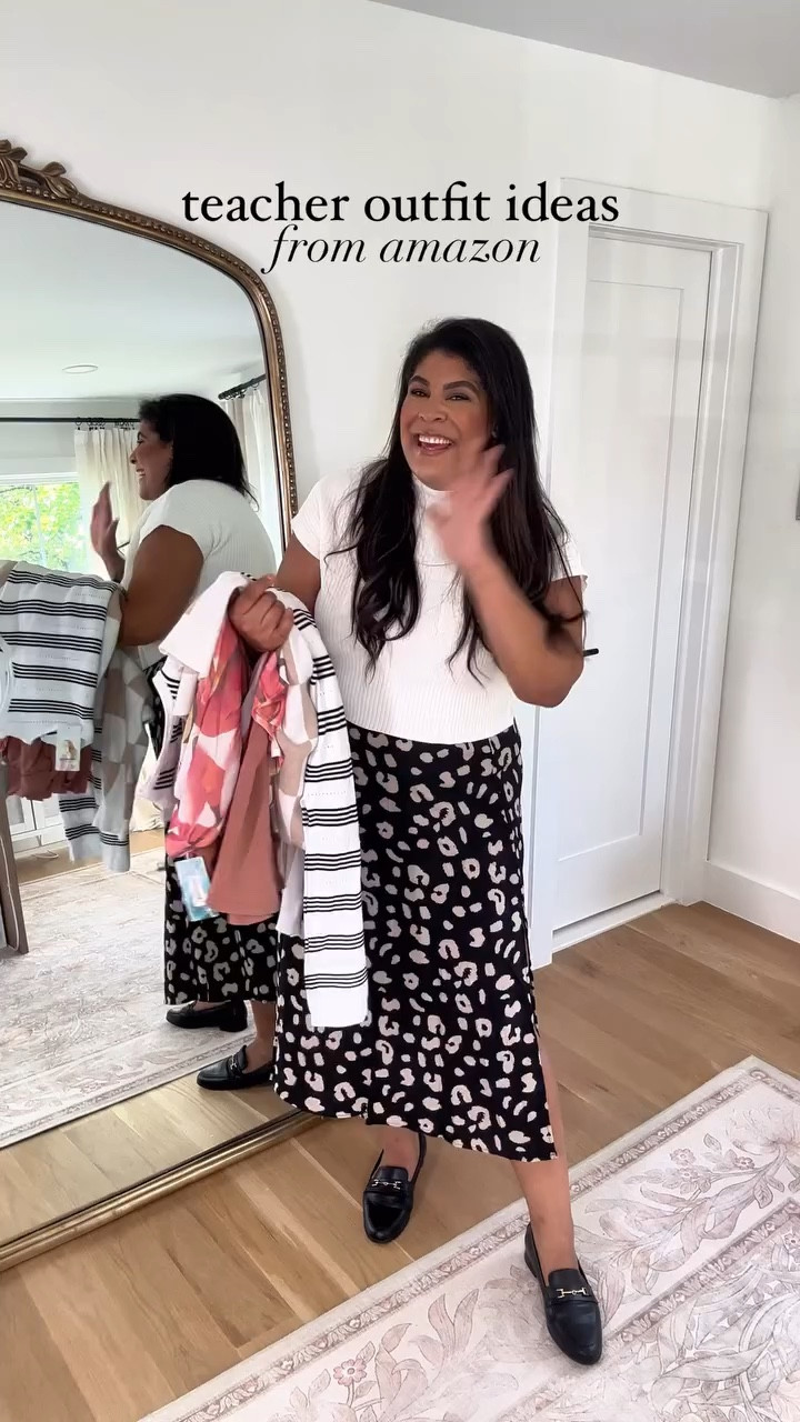 where are all my teachers at?! 📚🍎 this was highly requested so you already know there will be a part 2! ✏️♥️🫶🏽
Sharing teacher outfit Inspo! 


——
#amazonfashion #amazonfinds #amazonfashionfinds #teacherstyle #teacheroutfit #officewear #officestyle #workoutfit amazon fashion, Amazon outfit ideas, teacher style, teacher outfits, back to school, office style, workwear, midsize fashion, curvy bodies

#LTKFindsUnder50 #LTKVideo #LTKBacktoSchool