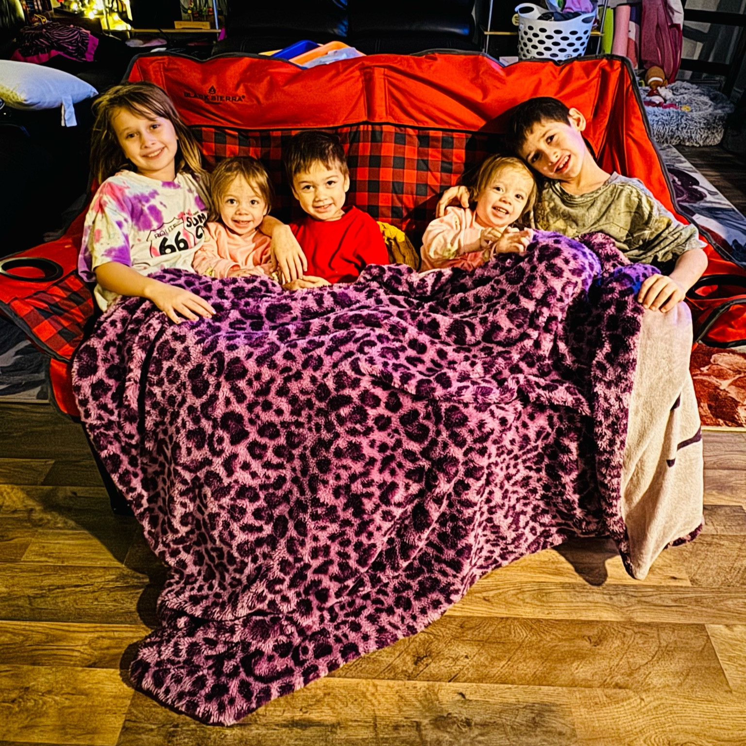 Our new favorite couch unfolds. 😂 If all 5 kids can fit in 1 portable chair (couch) it’s a winner in my book!

#LTKHome #LTKFamily #LTKKids