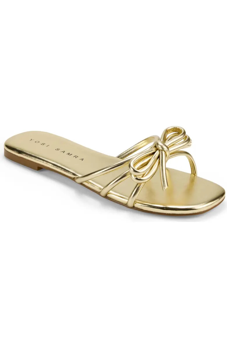 Nicole Bow Slide Sandal (Women) | Nordstrom
