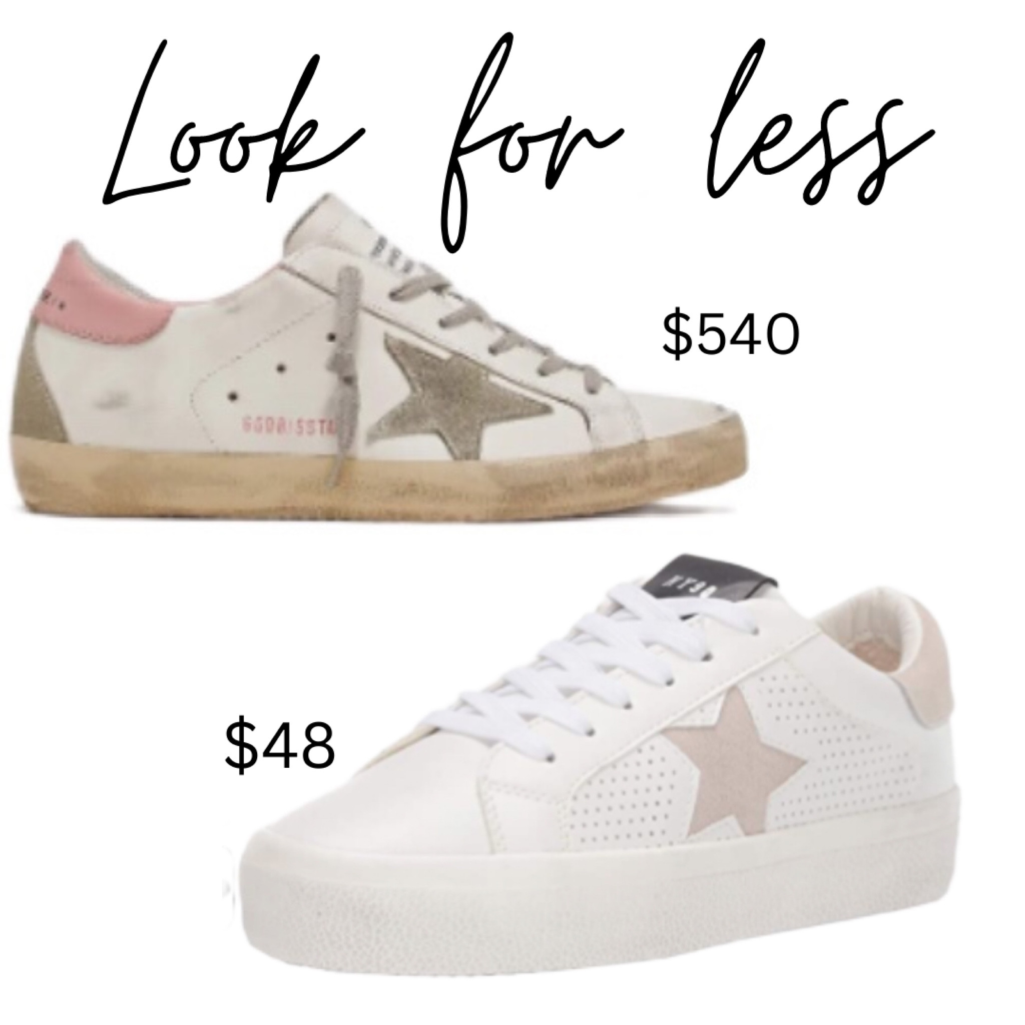 #lookforless
#sneakers
#tennishoes
#goldengoose
#stevemadden

#LTKGiftGuide #LTKSale #LTKshoecrush