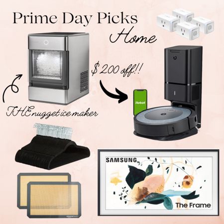 Prime day picks for your house. Big discounts on robot vacuums and the popular nugget ice machine is on sale!  

#LTKhome #LTKfamily #LTKsalealert