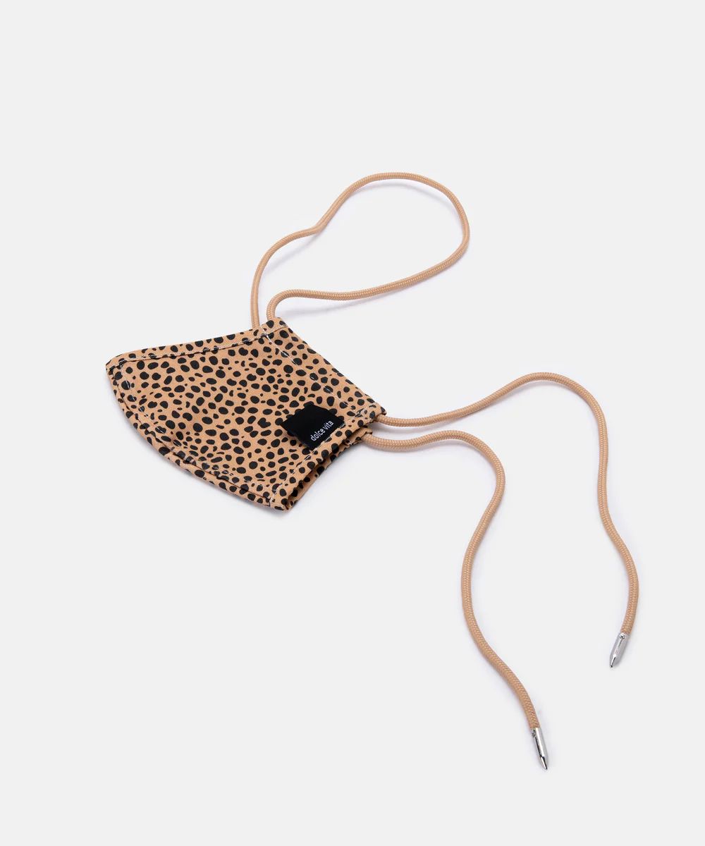 FACE COVERING IN LEOPARD FABRIC | DolceVita.com