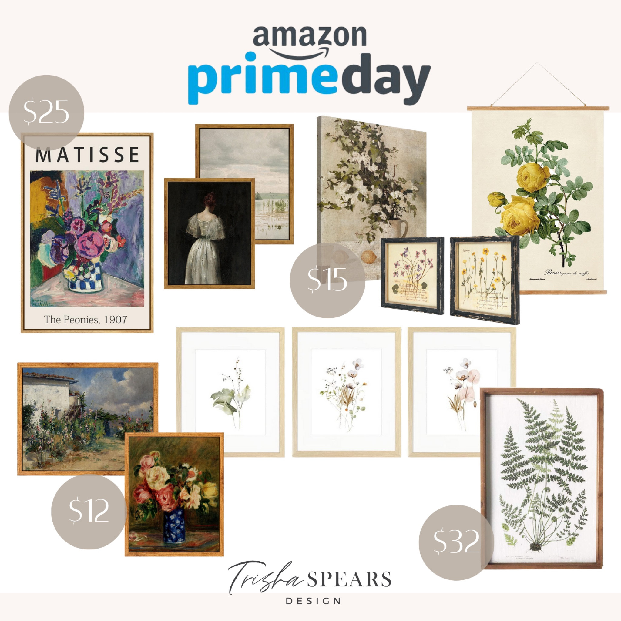 Amazon prime day sale / Amazon prime / prime day deals / Amazon daily deals / vintage framed art / Amazon home decor 

#LTKxPrimeDay #LTKFind #LTKhome