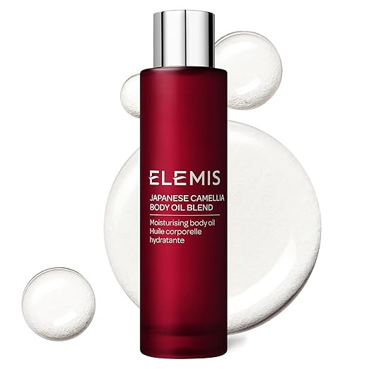 ELEMIS Japanese Camellia Body Oil Blend | Luxuriously Lightweight Body Oil Nourishes, Conditions,... | Amazon (US)