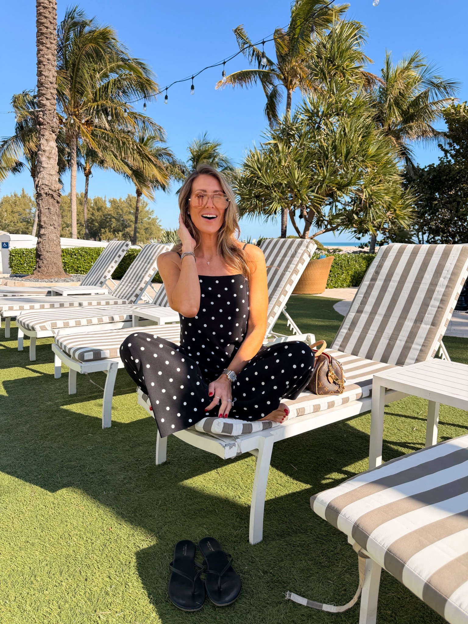 Had me at polka dots /// #dresstoexpress #vacationoutfits 

#LTKMidsize #LTKOver40 #LTKTravel