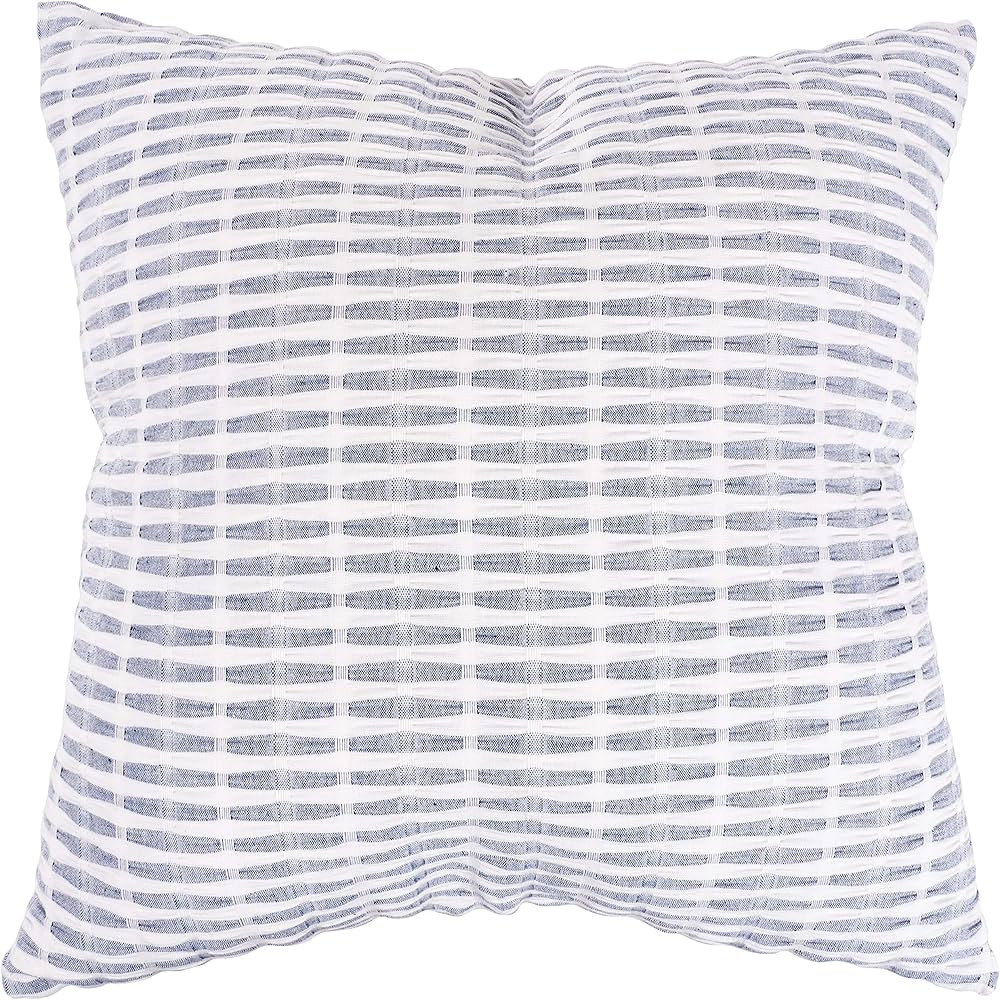 KAF Home Pillow 20 x 20-inch Cotton 100-Percent Feather Insert, 850 Gram Fill Weight, Pleated Ple... | Amazon (US)
